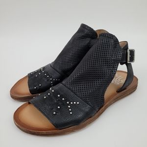 Miz Mooz Fifi Leather Ankle Strap Sandals